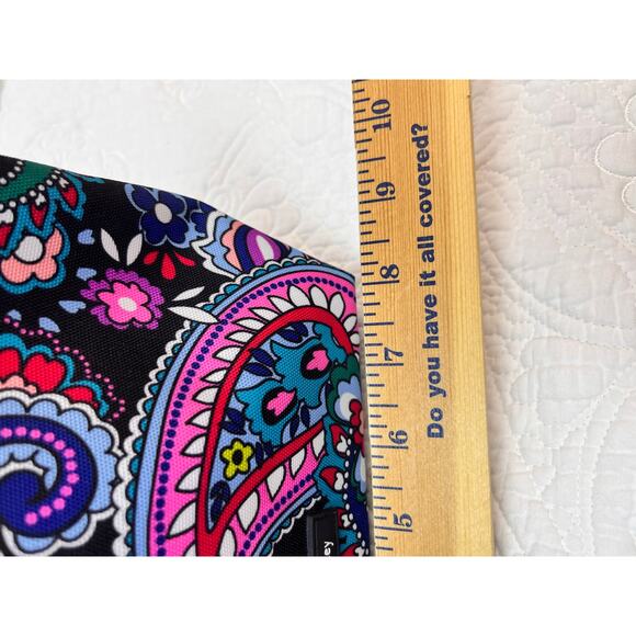 Vera Bradley Women's Multicolored Make Up Travelling Vacation Bag - Picture 5 of 10